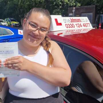 Driving test pass photo pass4